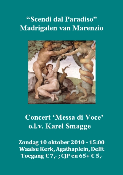 Concert Madrigalen van Marenzio